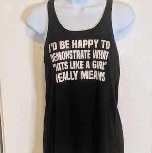 Black CVG Racerback Tank